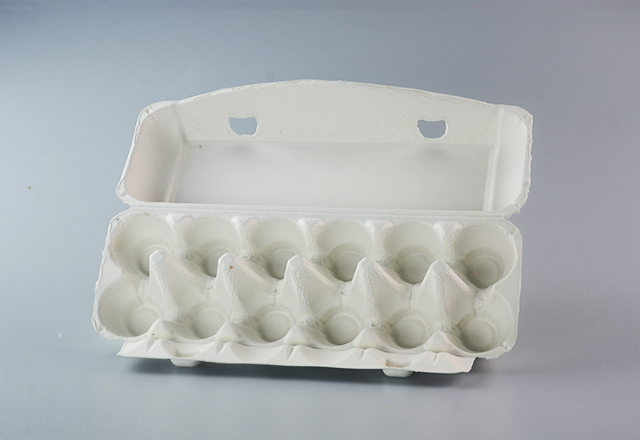 可降解12（2*6））枚白浆鸡蛋盒